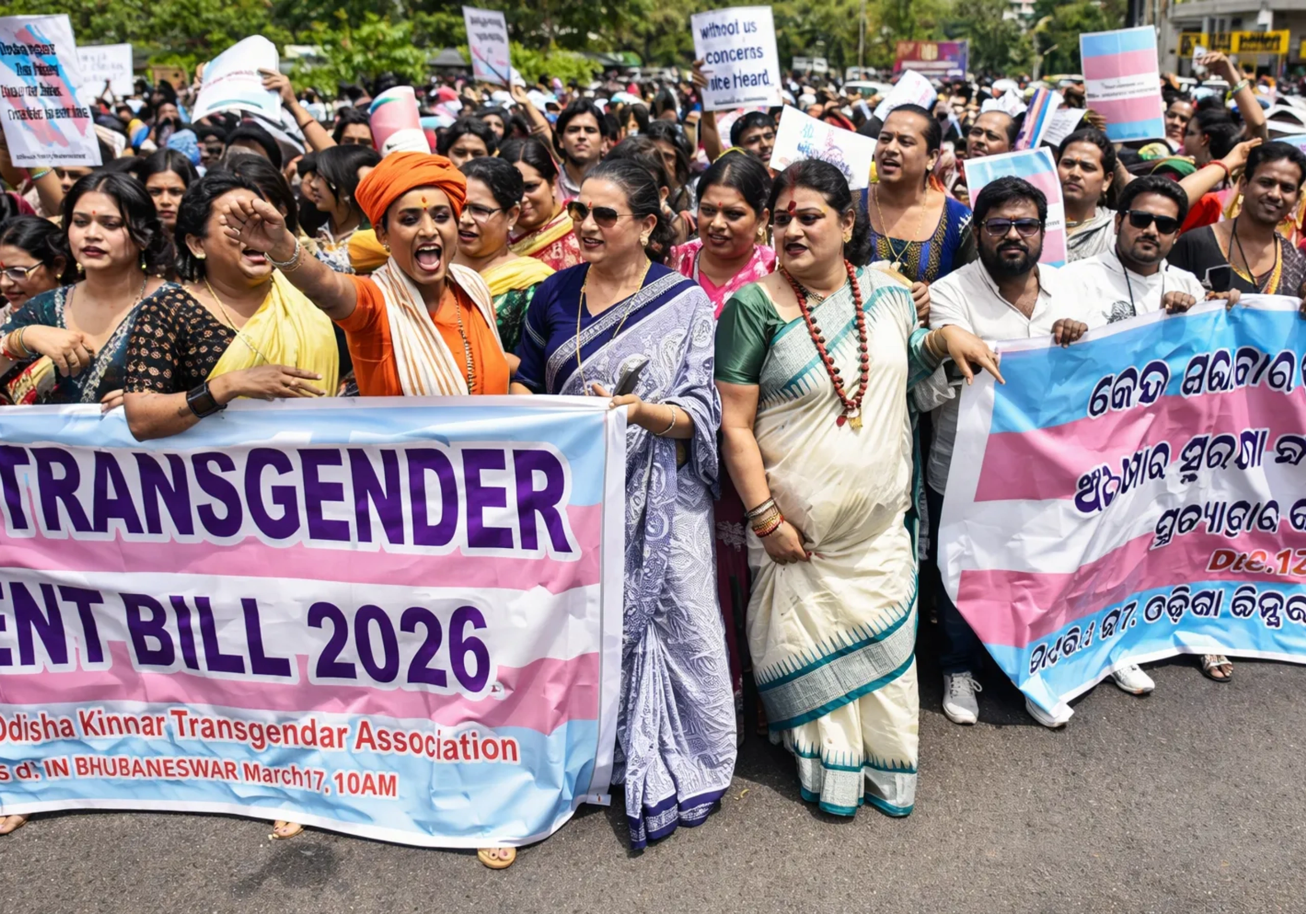 The creative thought based factual writing by Preeti Mallapurkar on Trans Bill.
