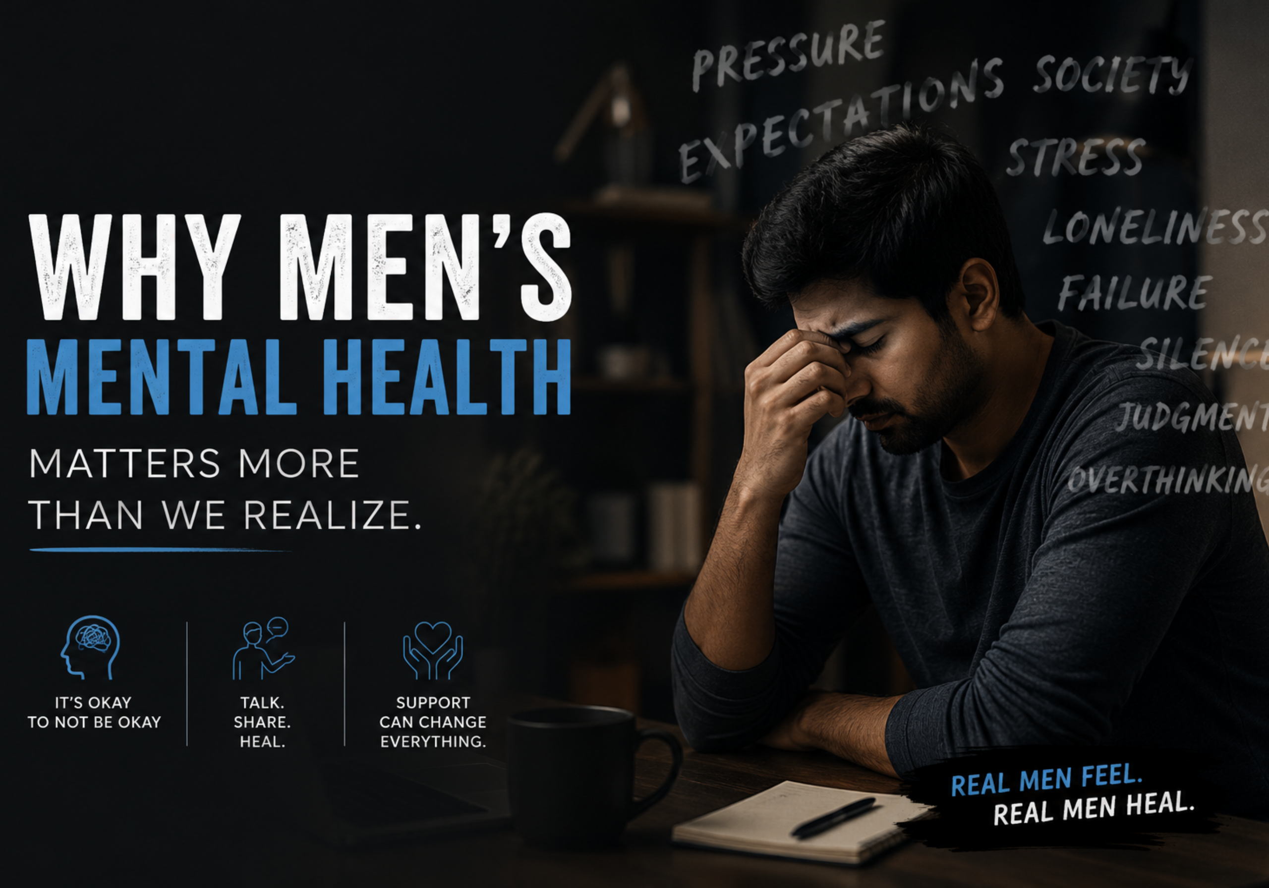 why men's, a blog on the Men's Mental Health by Preeti Mallapurkar