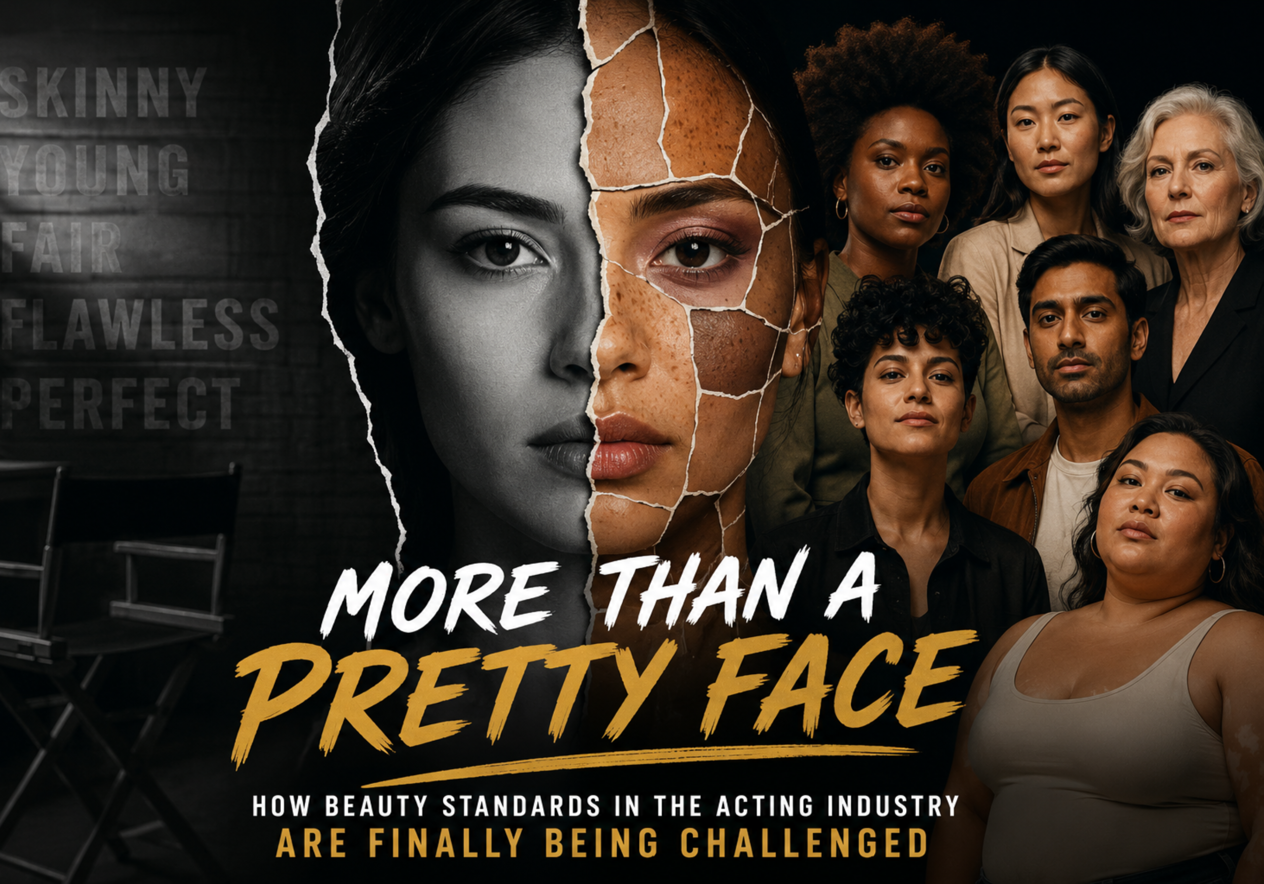 A blog on Beauty standards in acting by Marathi actress Preeti Mallapurkar