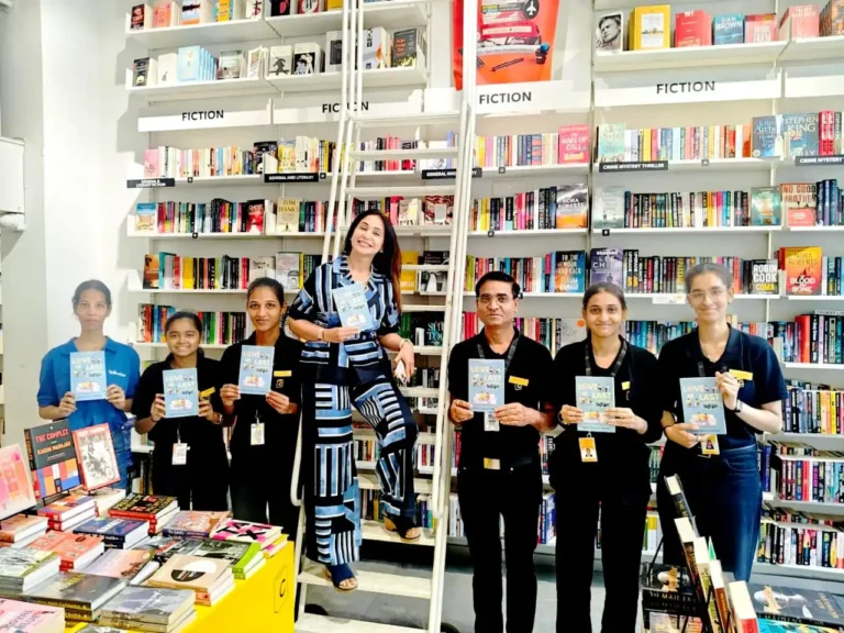 Preeti-Mallapurkar-in-her-book-signing-journey-of-Love-At-Last-Swipe