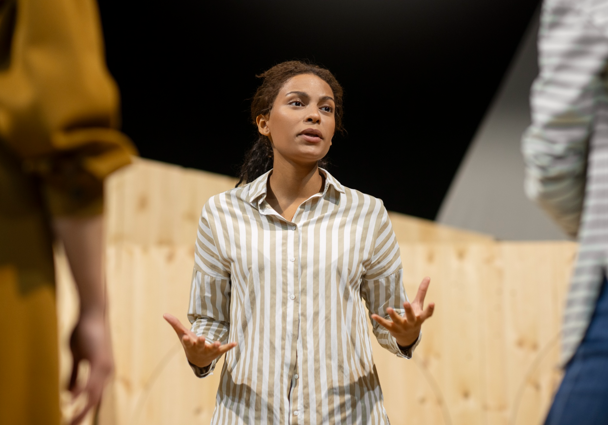 Therapy Options Available for Struggling Stage Performers during a theatre rehearsal session